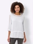 heine Klassische Bluse 2-in-1-Bluse 3/4-Arm