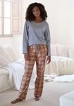 Vivance Dreams Pyjama (Set, 2 tlg) aus kuschelig weichem Flanell