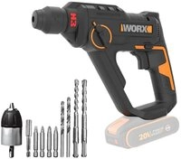 Worx Bohrhammer Worx Akku-Bohrhammer WX391.9 mit Zubeh&ouml;r ohne Akku