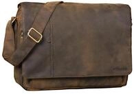 STILORD Laptoptasche "Elias" Echtleder Herren Umh&auml;ngetasche 15,6 Zoll Businesstasche