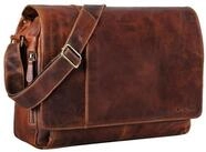STILORD Laptoptasche "Elias" Echtleder Herren Umh&auml;ngetasche 15,6 Zoll Businesstasche