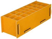 WERKHAUS&reg; Aufbewahrungsbox Werkhaus - Stiftebox XL Gelb Stifte- Halter Becher Ablage