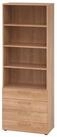 HAMMERBACHER Aktenschrank Regal 6OH 4 Sch&uuml;be Nussbaum/Nussbaum