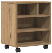 vidaXL Druckertisch Druckerst&auml;nder Artisan-Eiche 41 x 32 x 48 cm Holzwerkstoff