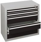 Schulte H&auml;ngeregisterschrank Schubladenblock 36319 90cm 2+3 Sch&uuml;be