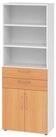 HAMMERBACHER Aktenschrank Kombischrank 6OH wei&szlig;/Buche