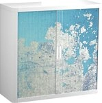 EASYOFFICE Aktenschrank Rollladenschrank easyoffice BxTxH 86x37,5x104cm...