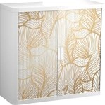 EASYOFFICE Aktenschrank Rollladenschrank easyoffice BxTxH 86x37,5x104cm Goldene