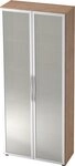 HAMMERBACHER Aktenschrank Glast&uuml;renschrank Basic 5 OH BxTxH 80x33x188cm Griff...