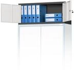 Jan Nowak Schrankaufsatz Aufsatz f&uuml;r Aktenschrank 90 cm EWA Metall Stahl