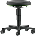 bimos Hocker, Drehhocker Integralschaum Sitzh&ouml;he 450 - 650 mm mit Rollen