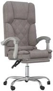 vidaXL B&uuml;rostuhl B&uuml;rostuhl mit Massagefunktion Taupe Stoff (1 St)
