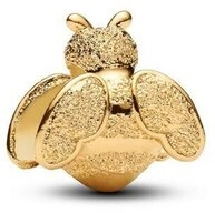 Pandora Charm-Einh&auml;nger Pandora Moments Strukturierte Biene Mini Charm...