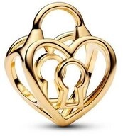 Pandora Charm-Einh&auml;nger Slide-Charm Vorh&auml;ngeschloss, vergoldet von PANDORA...