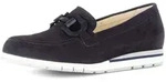 Gabor FLORENZ Slipper Keilabsatz, Schlupfschuh, Businessschuh mit Zierkette...