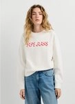 Pepe Jeans Sweatshirt CELESTE Baumwoll-Mix, Rundhalsform