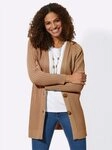 Witt Strickjacke Long-Strickjacke Langarm Ripp
