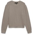 Vero Moda Strickpullover VMDOFFY STITCH LS O-NECK PULLOVER NOOS Materialmix,...