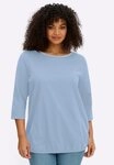 Sheego T-Shirt 3/4-Arm-Shirt 3/4-Arm
