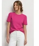 STREET ONE T-Shirt im soften Baumwoll-Mix rosa 34 EU