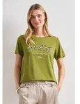 STREET ONE T-Shirt Jersey gr&uuml;n 34 EU
