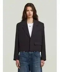 G-STAR Jackenblazer Short Blazer schwarz XXS (32)