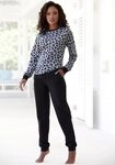 Vivance Dreams by Lascana Pyjama (Set, 2 tlg) mit tonalem Animalprint