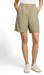 TOM TAILOR Bermudas Loose Fit Bermuda Shorts mit Leinenanteil