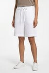 MAC Leinenhose SANNY Shorts, Bermudas mit Gummizug und Kordelzug