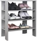 RICOO Schuhregal WM039-PL, 1-tlg., Schuhablage hohes Regal Hochregal schmal