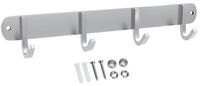 Intirilife Hakenleiste, (Garderobenleiste Modell D - 4 Haken, 1 St),...