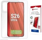 Displex Displayschutzglas Real Glass Screen Protector inkl. Case mit...