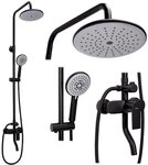 wohnwerk.idee Duscharmatur Duschsystem Duschgarnitur Dusche Regendusche Verso...