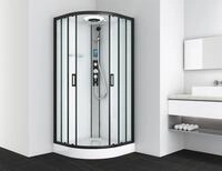 Sanotechnik Komplettdusche AUSTIN, BxT: 90x90 cm, Sicherheitsglas, LxBxH: 90x90x215cm