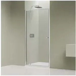 Bernstein Duschwand NT604 FLEX 90 cm Chrom, ESG Sicherheitsglas 6mm,...