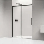 Bernstein Duschwand DX906 FLEX 170 cm Schwarz, ESG Sicherheitsglas 8mm,...