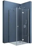doporro Eckdusche Eck-Duschkabine Ravenna27 ESG-Sicherheitsglas inkl....