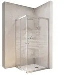 Schulte Eckdusche Corner 180 cm H&ouml;he, BxT: 90x90 cm, Sicherheitsglas,...