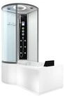 AcquaVapore Grossraumdusche Wanne Dusche Kombination Wei&szlig; K55-R03 100x170,