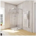 Schulte Eckdusche Corner 180 cm H&ouml;he, BxT: 90x80 cm, Sicherheitsglas,...