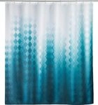 WENKO Duschvorhang Alara Breite 180 cm, H&ouml;he 200 cm, Batik-Optik