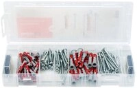 Fischer D&uuml;bel-Set Fischer 560097 MiniFixTainer DuoPower Befestigungsset 95 St.