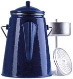Mil-Tec Kaffeekanne Kaffeekanne Emaille 2L mit Einsatz, 2 l