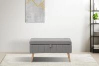 OTTO home Truhenbank AMIRA Sitzbank mit Stauraum, Ma&szlig;e B/T/H: 81/36/43 cm, mit
