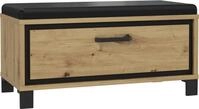 FORTE Sitzbank Trondheim, Breite ca. 90 cm, inkl. Sitzauflage
