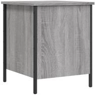 vidaXL Sitzbank Sitzbank mit Stauraum Grau Sonoma 40x42,5x50 cm Holzwerkstoff
