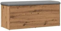 vidaXL Sitzbank, Aufbewahrungsbank Artisan-Eiche 102 x 42 x 45 cm Holzwerkstoff