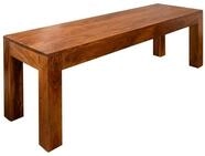 Massivmoebel24 Bank OXFORD (Bank Akazie 180x40x45 honig lackiert OXFORD #0016),...
