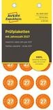 Avery Zweckform Etiketten Pr&uuml;fplaketten 2027 Vinyl 20mm 120 St&uuml;ck
