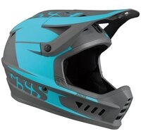 IXS Fahrradhelm iXS XACT Evo Fullface MTB-Helm Lagoon Graphite, Gr&ouml;&szlig;e XS...